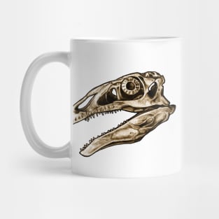 Dinosaur Skull Therizinosaurus Mug